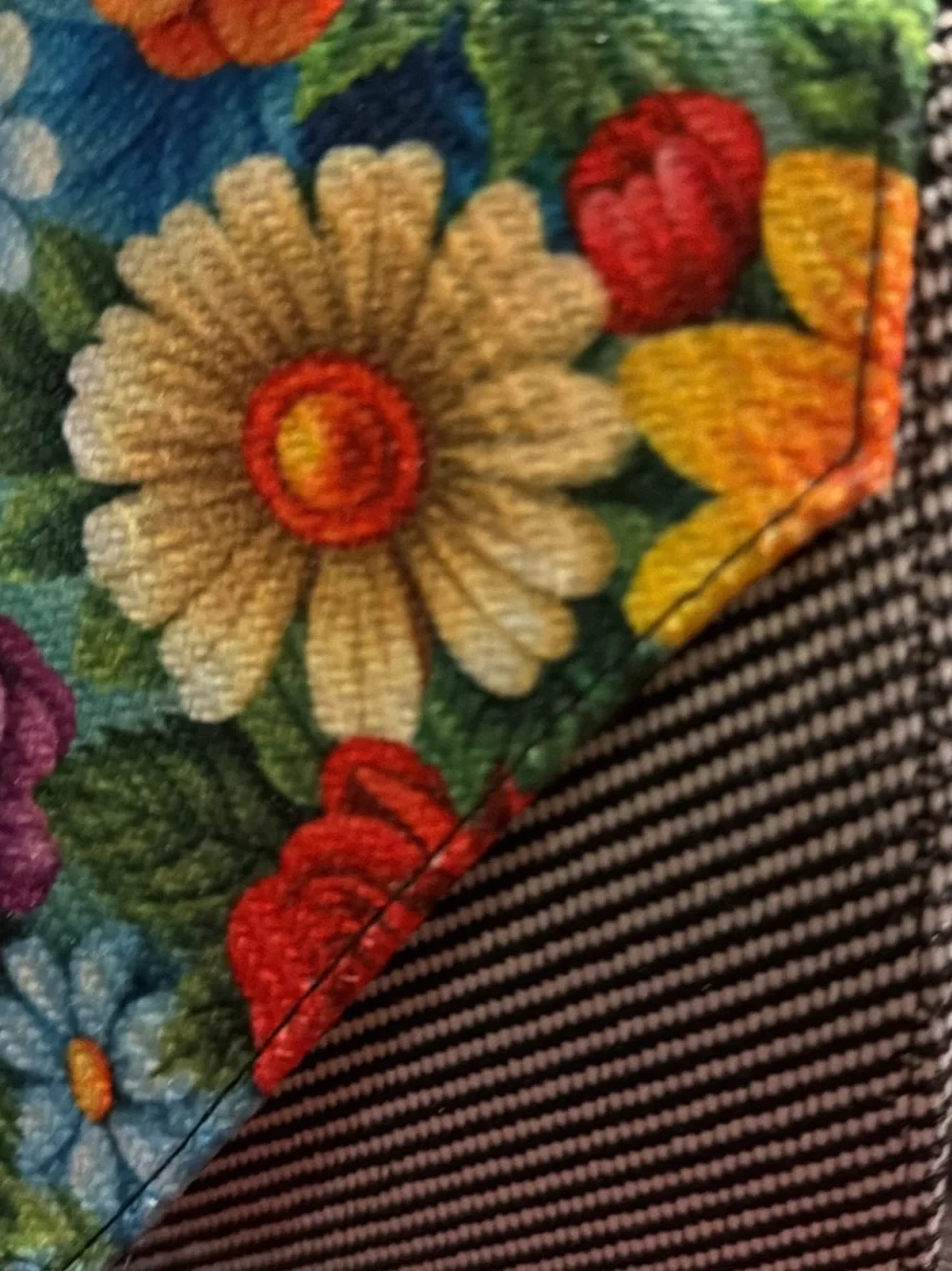 Multicolor Floral Tote Handbag